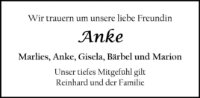 eine Anzeige