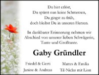 eine Anzeige